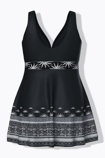 Plus size veliki brojevi Kupaći kostim haljina za punije