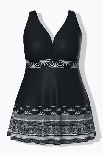 Plus size veliki brojevi Kupaći kostim haljina za punije