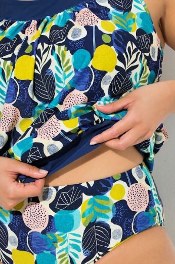 Plus size veliki brojevi Kupaći kostim tankini za punije