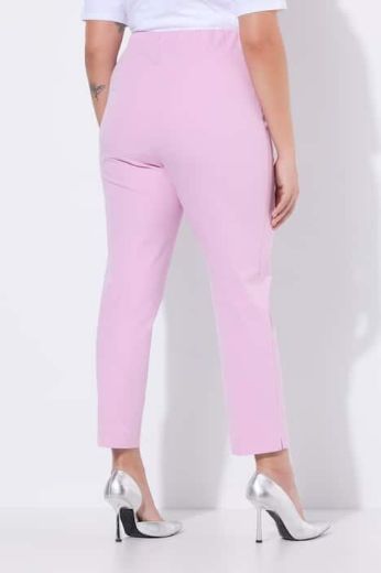 Plus size veliki brojevi Hlače 7/8 s elastičnim pojasom u struku za punije