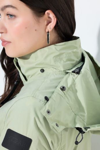 Plus size veliki brojevi Jakna funkcionalna s kapuljačom za punije