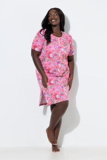 Plus size veliki brojevi Spavaćica kratkih rukava 2 komada za punije