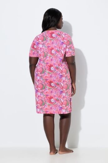 Plus size veliki brojevi Spavaćica kratkih rukava 2 komada za punije