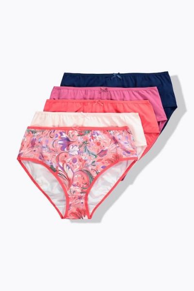 Veliki brojevi Gaćice midi 5 komada moda za punije