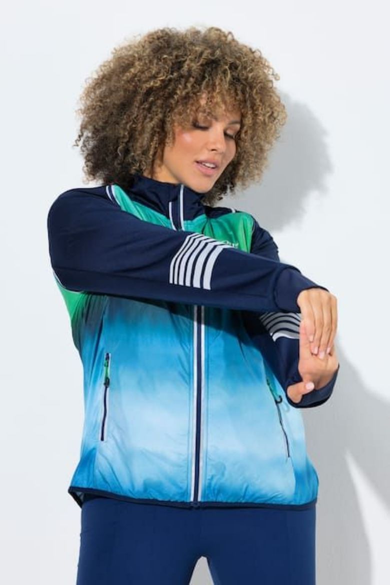 Plus size veliki brojevi Jakna s odvojivim rukavima za punije