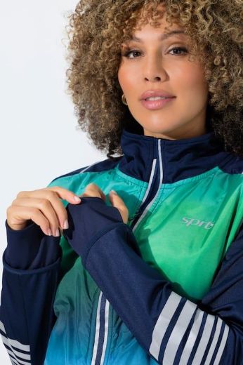 Plus size veliki brojevi Jakna s odvojivim rukavima za punije