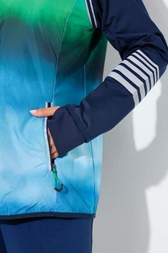 Plus size veliki brojevi Jakna s odvojivim rukavima za punije