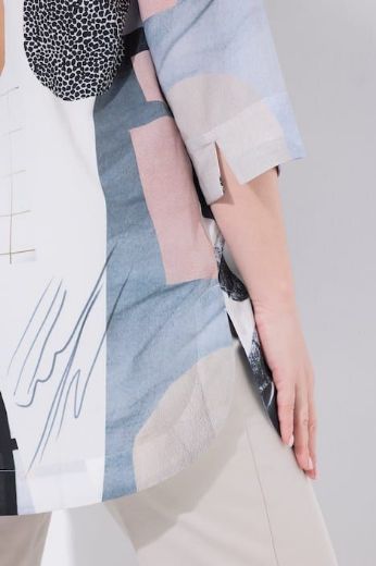 Plus size veliki brojevi Tunika 3/4 rukava za punije