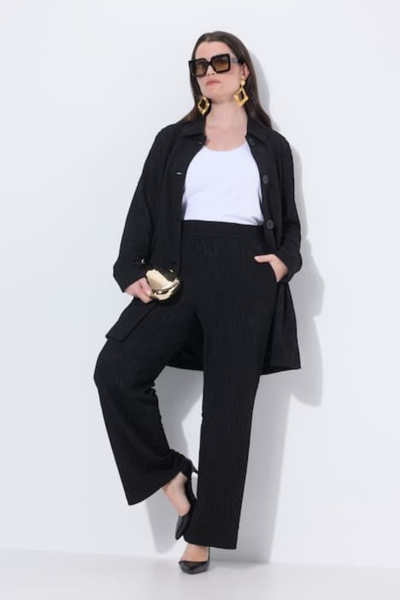 Plus size veliki brojevi Hlače širokih nogavica za punije