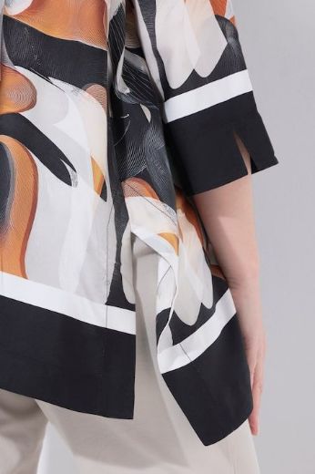 Plus size veliki brojevi Bluza 3/4 rukava šireg kroja za punije