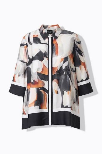 Plus size veliki brojevi Bluza 3/4 rukava šireg kroja za punije