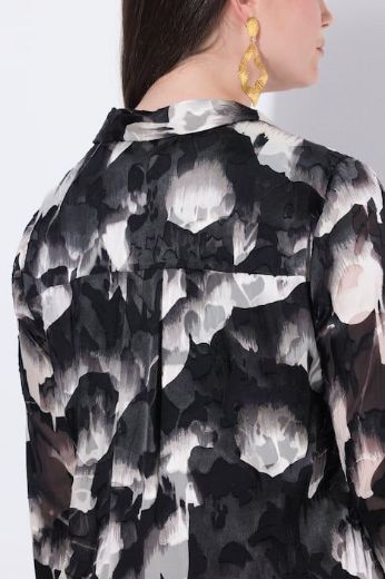 Plus size veliki brojevi Bluza dugih rukava dužeg kroja za punije