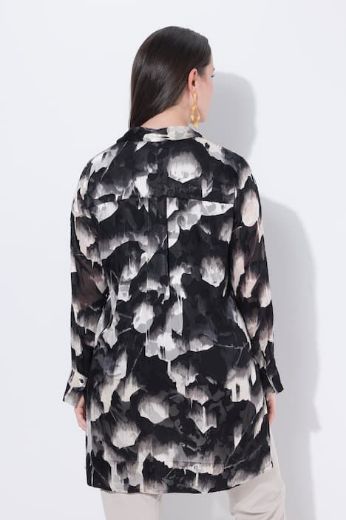 Plus size veliki brojevi Bluza dugih rukava dužeg kroja za punije