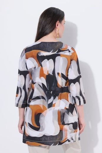 Plus size veliki brojevi Tunika 3/4 rukava za punije