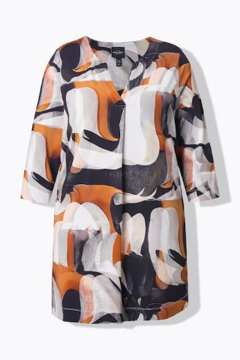 Plus size veliki brojevi Tunika 3/4 rukava za punije