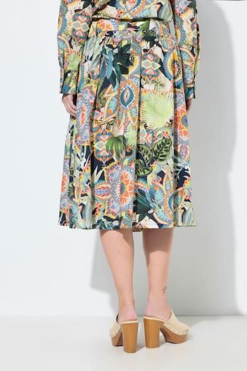 Plus size veliki brojevi Suknja midi A kroja za punije