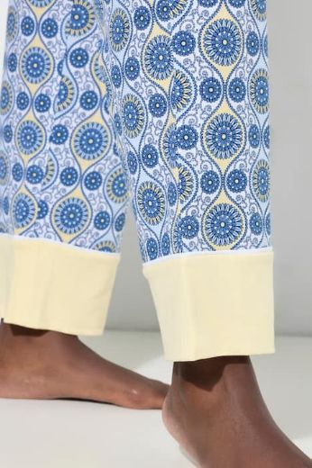 Plus size veliki brojevi Pidžama kratkih rukava i dugih nogavica set od 3 djela za punije