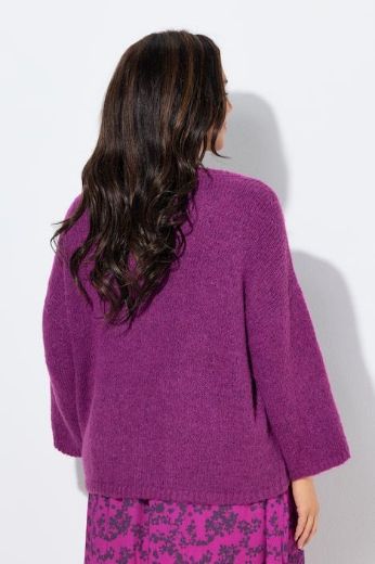 Plus size veliki brojevi Kardigan 3/4 rukava na kopčanje za punije