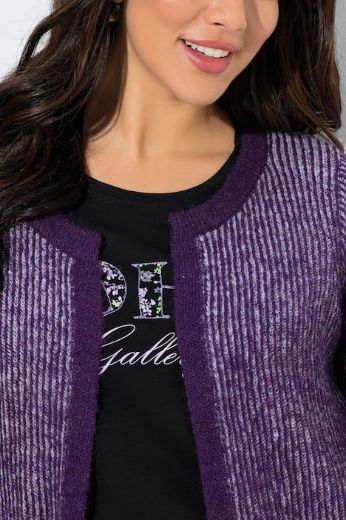 Plus size veliki brojevi Kardigan pleteni otvorenog kroja za punije