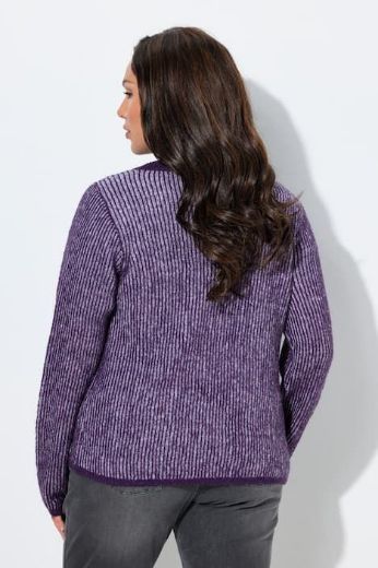 Plus size veliki brojevi Kardigan pleteni otvorenog kroja za punije