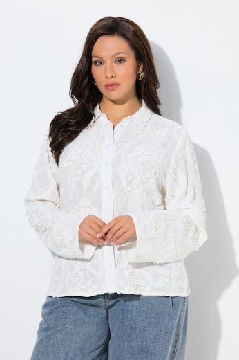 Plus size veliki brojevi Bluza dugih rukava A kroja za punije