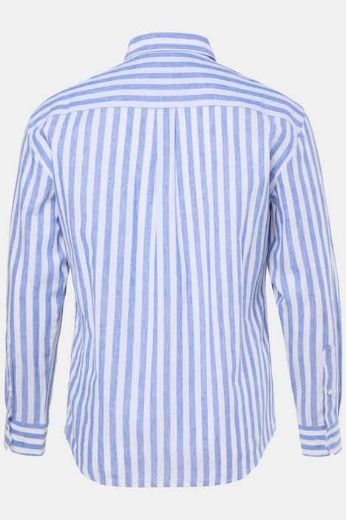 Plus size veliki brojevi Košulja dugih rukava  od mješavine lana za punije