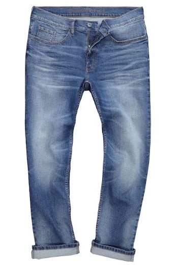 Plus size veliki brojevi Traperice ravnih nogavica za punije