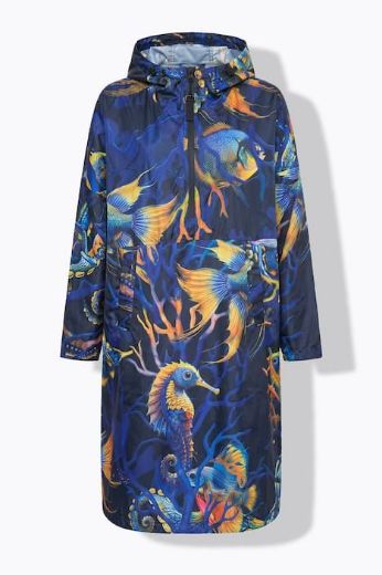 Plus size veliki brojevi Kabanica dugih rukava s kapuljačom za punije