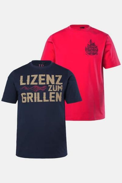 Veliki brojevi Majica kratkih rukava 2 u paketu moda za punije