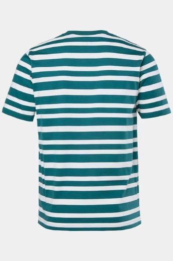 Plus size veliki brojevi Majica kratkih rukava na pruge za punije