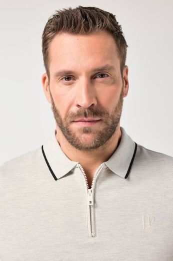 Plus size veliki brojevi Majica polo kratkih rukava s patentom za punije