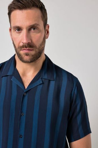 Plus size veliki brojevi Košulja kratkih rukava na pruge za punije