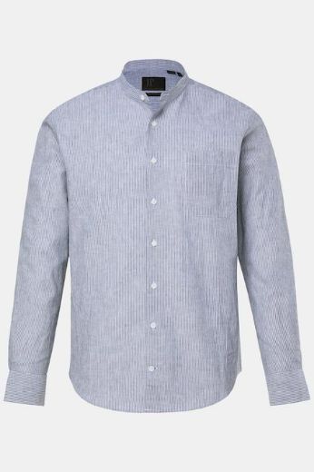 Plus size veliki brojevi Košulja dugih rukava na pruge za punije