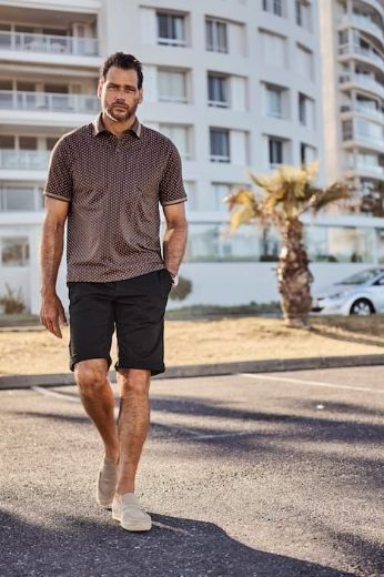 Plus size veliki brojevi Bermude chino na vezanje za punije