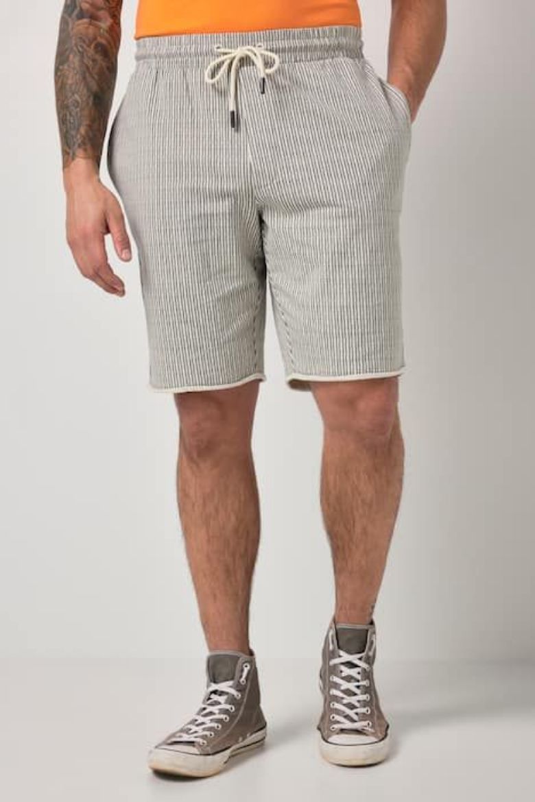 Plus size veliki brojevi Hlače kratkih nogavica elastičnog struka za punije