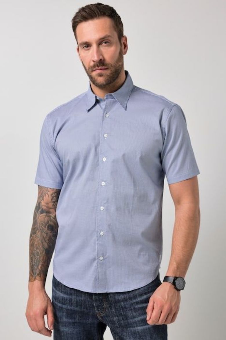 Plus size veliki brojevi Košulja kratkih rukava poslovna za punije