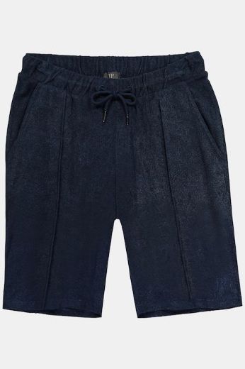 Plus size veliki brojevi Hlače kratkih nogavica na vezanje elastičnog struka za punije