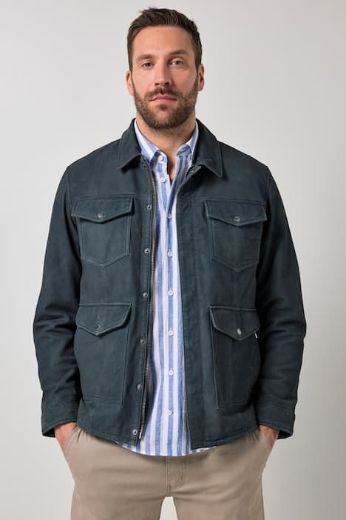 Plus size veliki brojevi Jakna kožna s patentom za punije