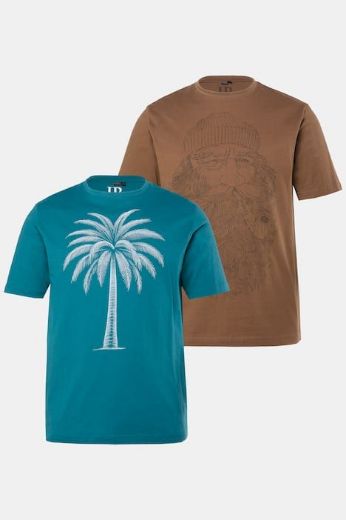 Plus size veliki brojevi Majica kratkih rukava 2 u paketu za punije