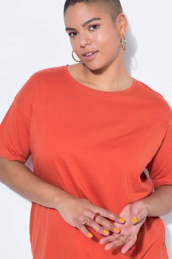 Plus size veliki brojevi Majica okruglog ovratnika kratkih rukava za punije