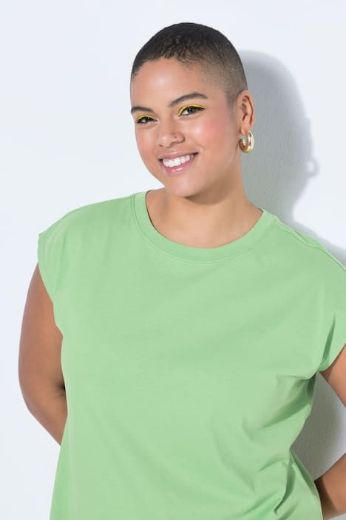 Plus size veliki brojevi Haljina s prorezima spuštenih rukava za punije