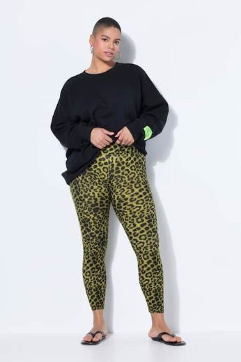 Plus size veliki brojevi Tajice visokog struka za punije