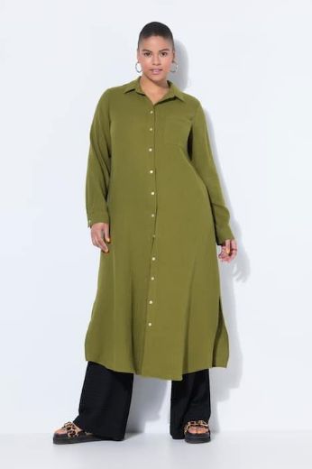 Plus size veliki brojevi Bluza dugih rukava dužeg kroja za punije