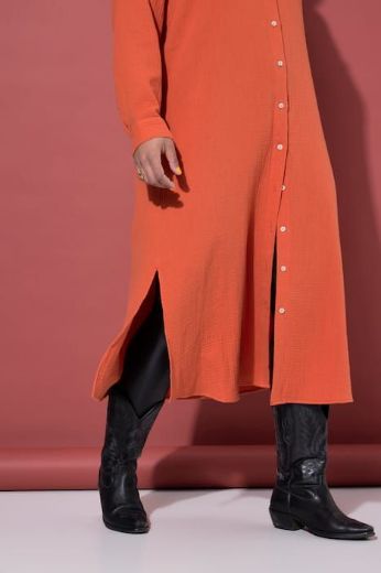 Plus size veliki brojevi Bluza dugih rukava dužeg kroja za punije