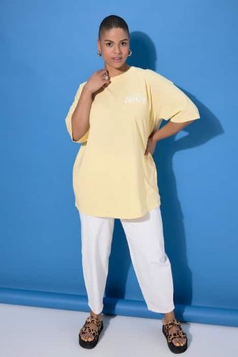 Plus size veliki brojevi Majica kratkih rukava šireg kroja za punije