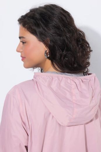 Plus size veliki brojevi Jakna dvostrana s kapuljačom za punije