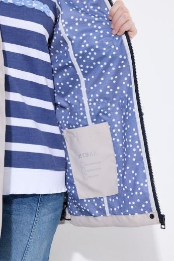 Plus size veliki brojevi Jakna vodoodbojna s kopčama za punije