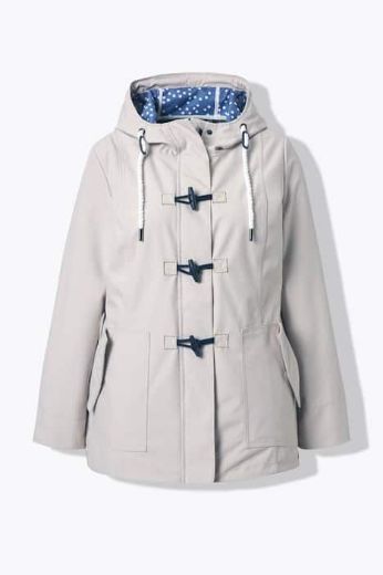 Plus size veliki brojevi Jakna vodoodbojna s kopčama za punije