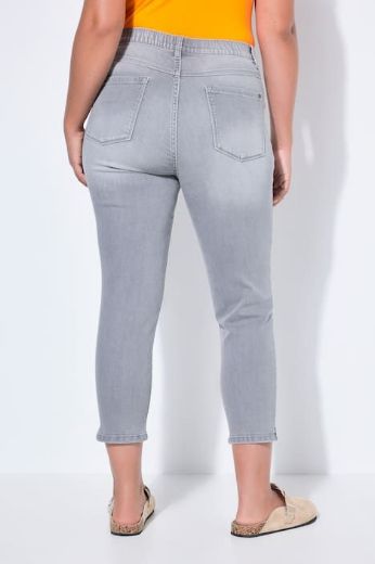 Plus size veliki brojevi Hlače dugih nogavica povišenog struka traper za punije