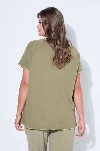 Plus size veliki brojevi Majica 1/2 rukava šireg kroja za punije